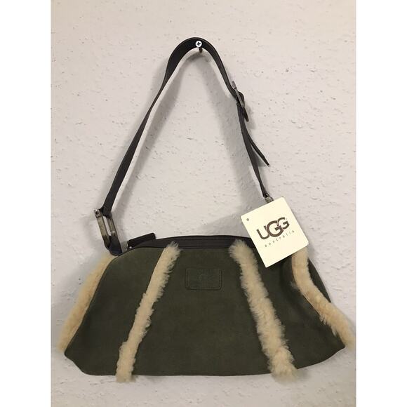 UGG Green and Cream Women's Bag NWT - Picture 4 of 16